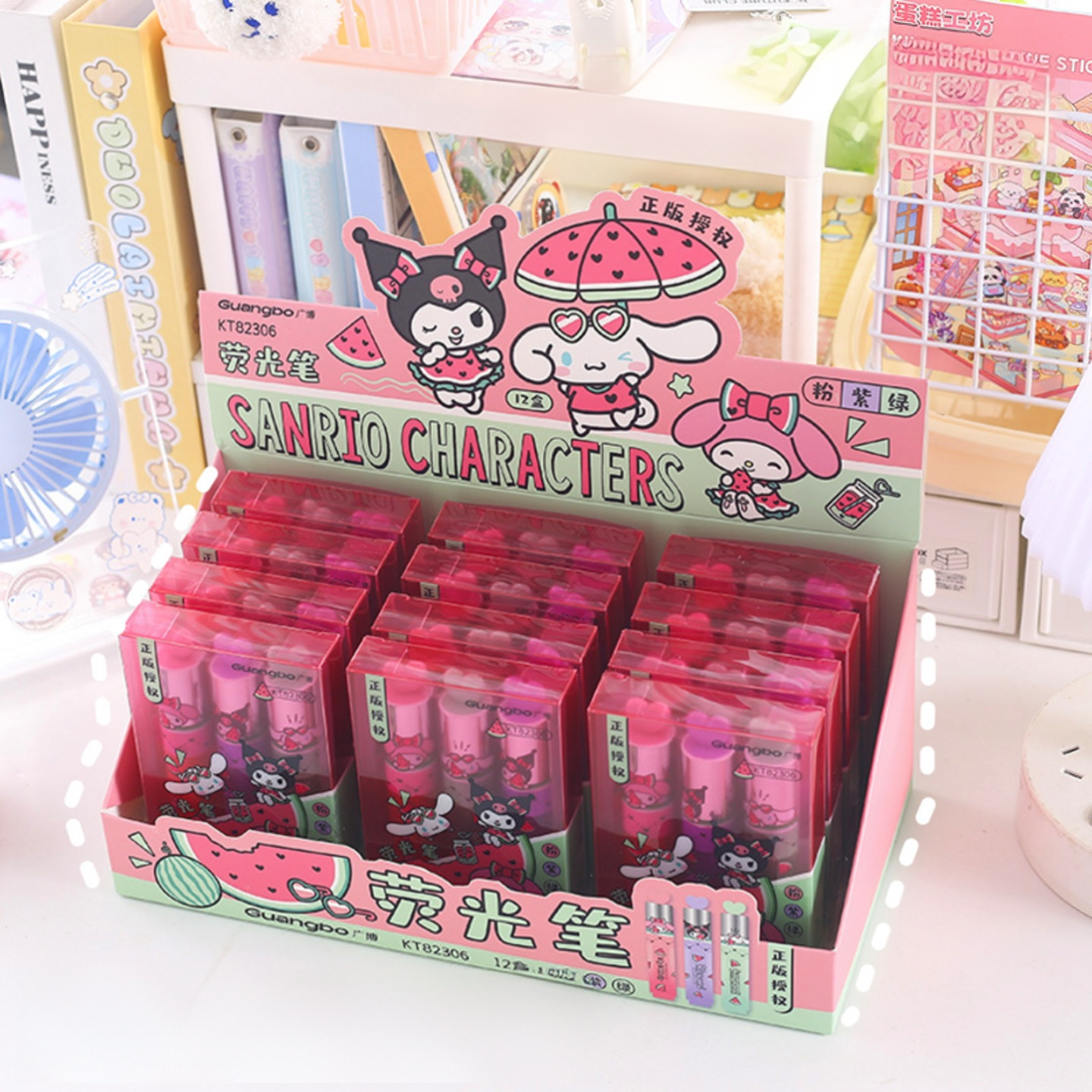 Sanrio Characters Highlighter - Watermelon