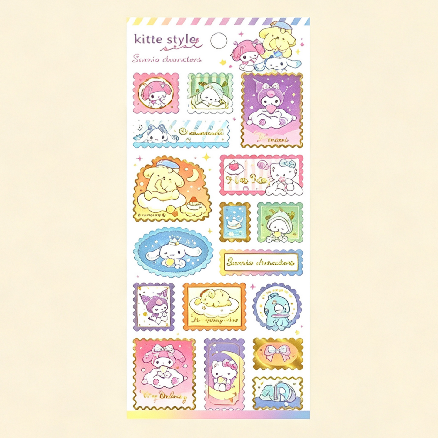 Sanrio Characters Sticker - Cute Pals