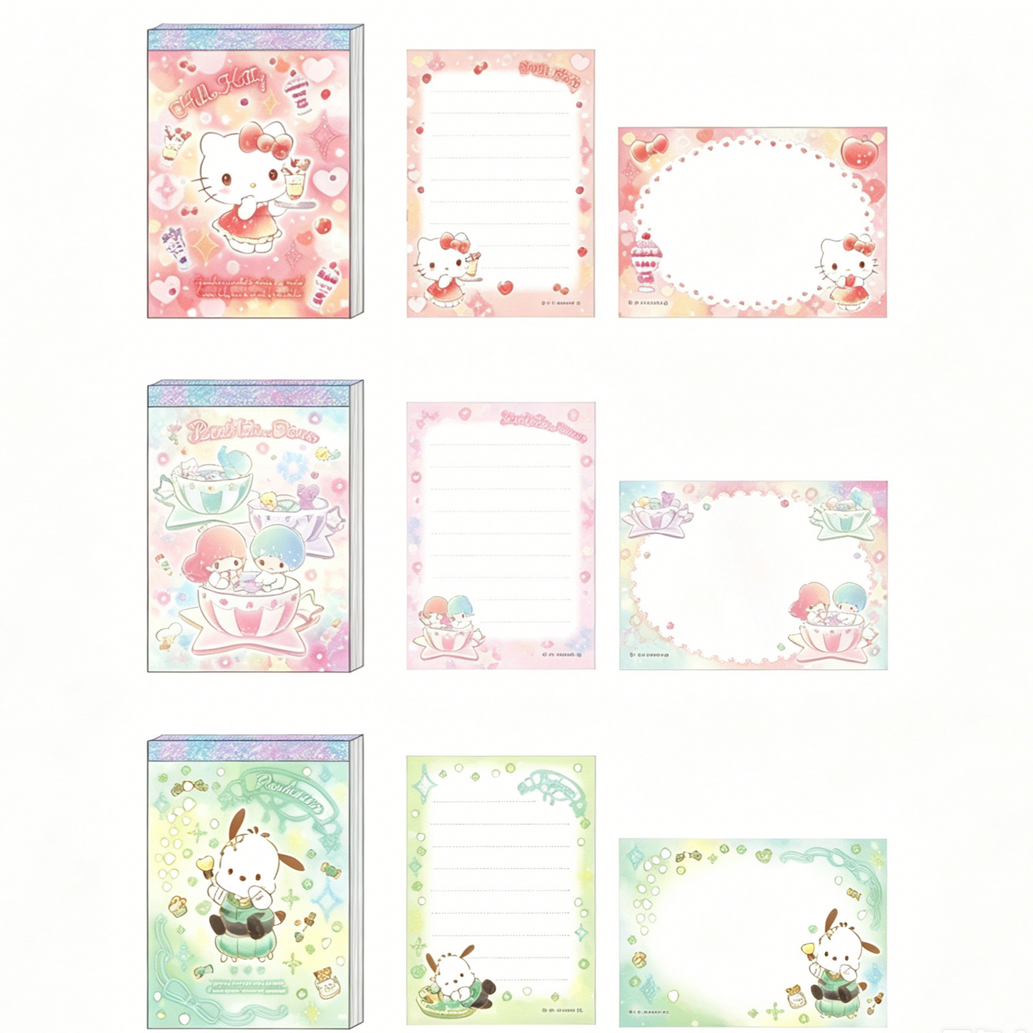 Sanrio Characters Memo Pad - Dreamy