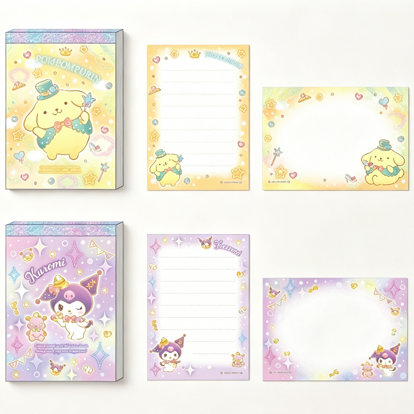 Sanrio Characters Memo Pad - Dreamy