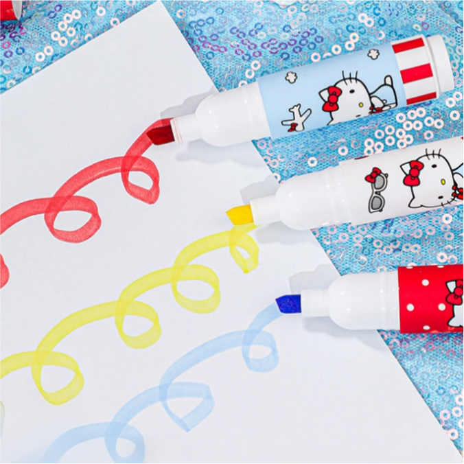 Sanrio Characters Highlighter - Hellow Kitty Heart Tip