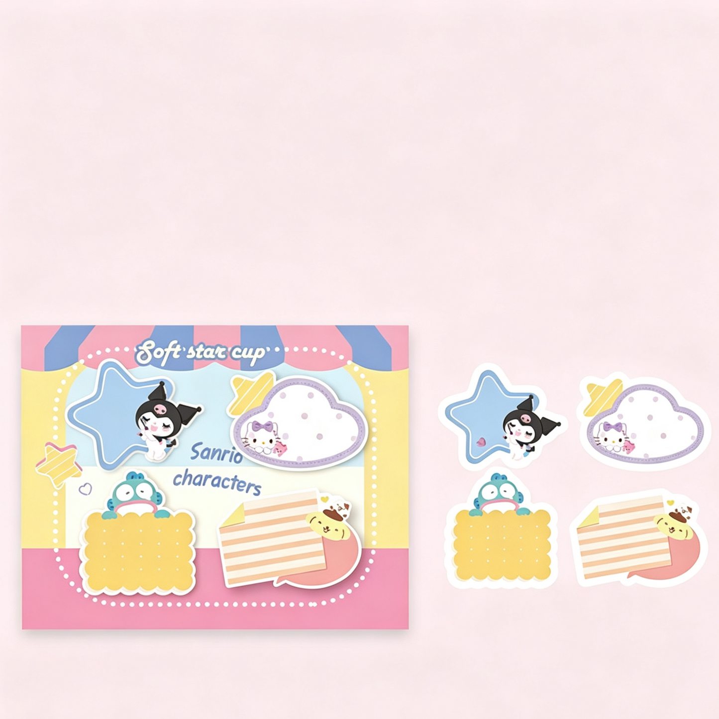 Sanrio Characters Sticky Notes - Dream Wish Pond