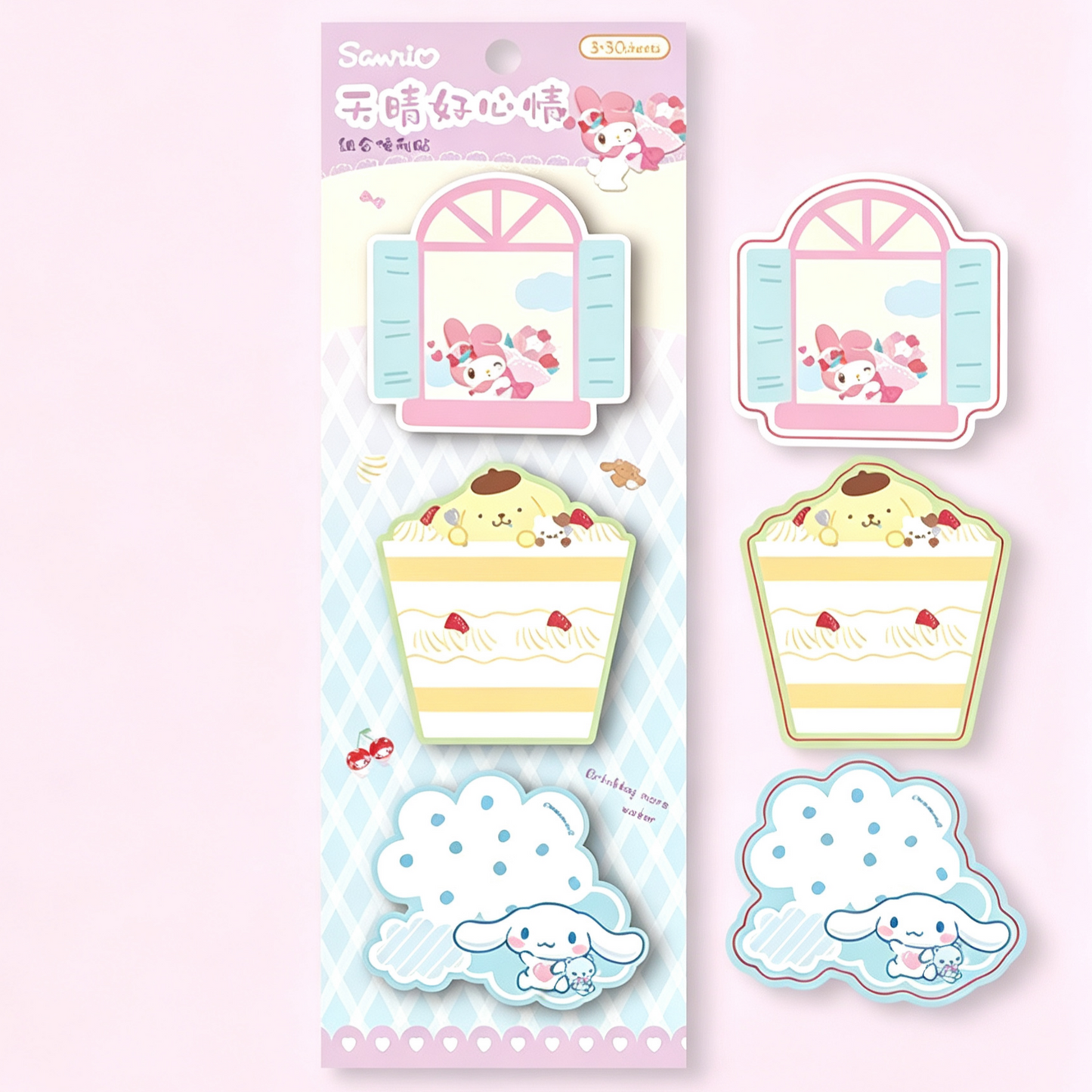 Sanrio Characters Sticky Notes - BreezeSugar