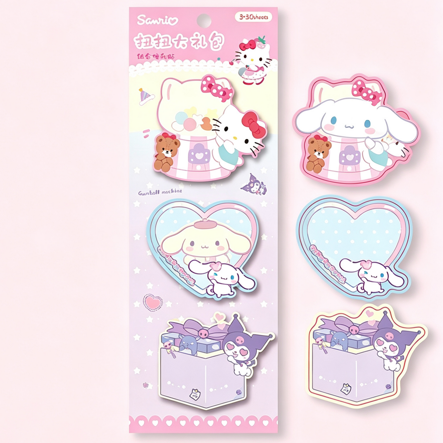 Sanrio Characters Sticky Notes - BreezeSugar