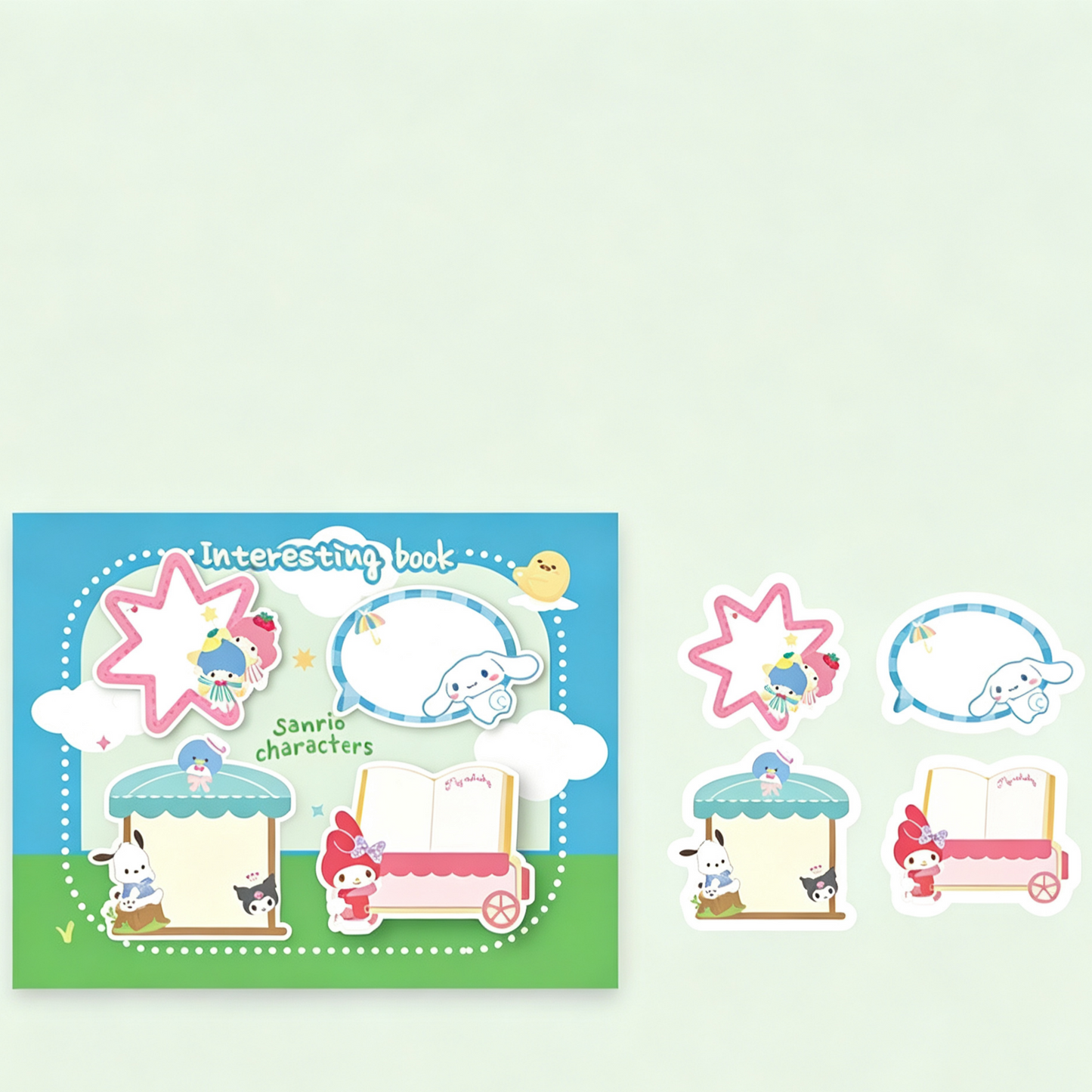 Sanrio Characters Sticky Notes - Dream Wish Pond