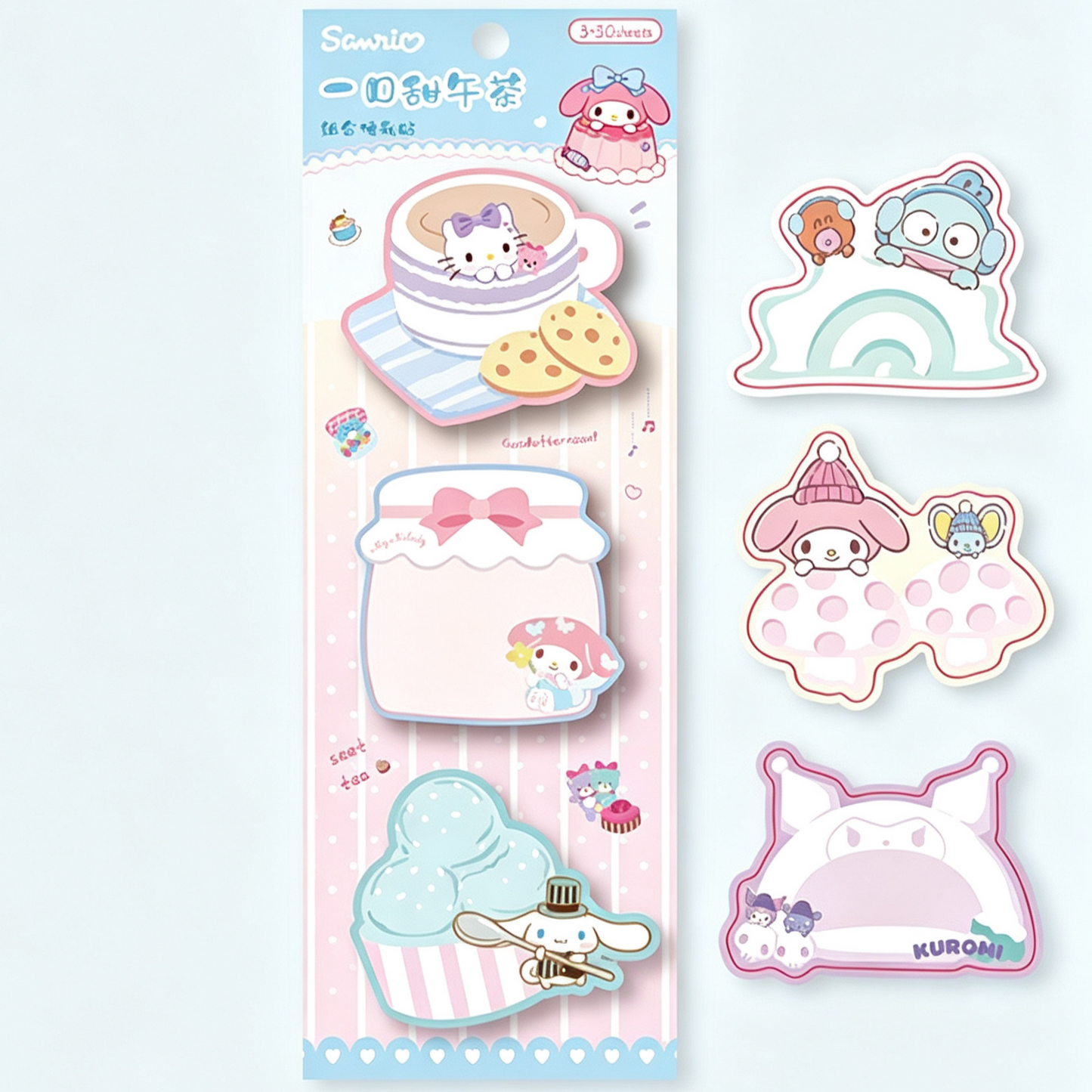 Sanrio Characters Sticky Notes - BreezeSugar