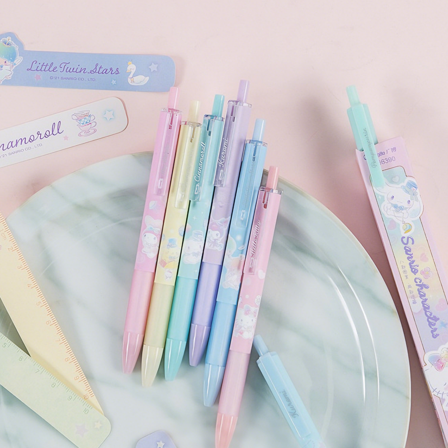 Sanrio Characters Ballpoint Pen - Pink Dreaminess