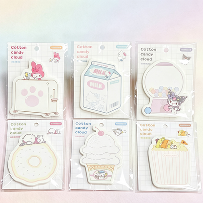 Sanrio Characters Sticky Notes - Cotton candy cloud