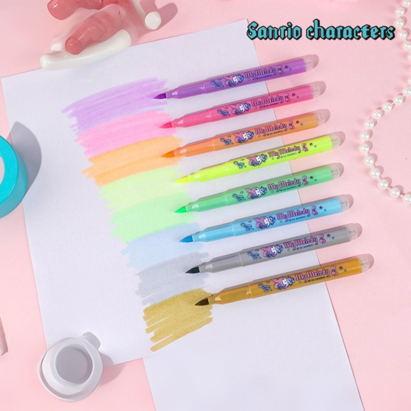 Sanrio Characters Highlighter - 8 color pack