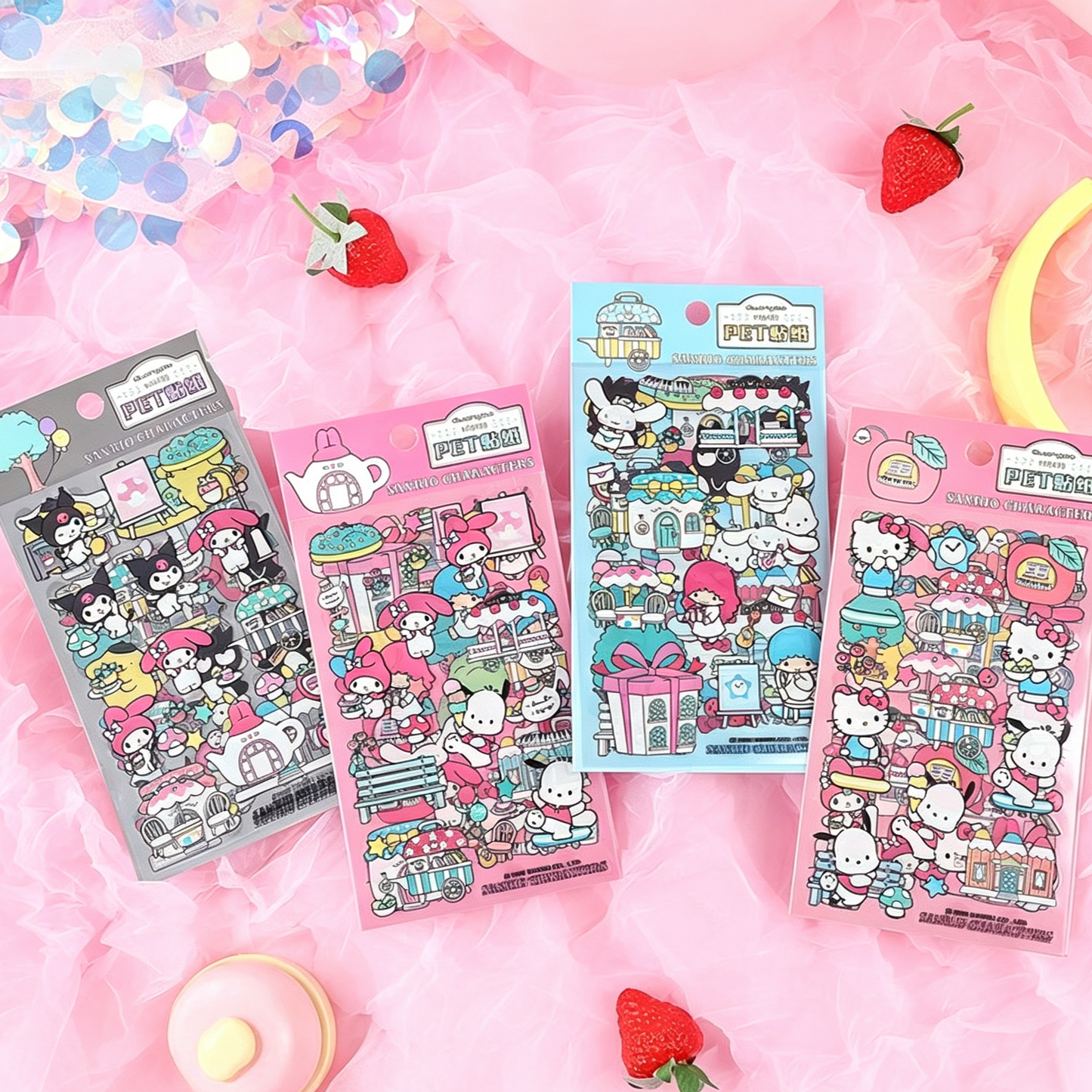 Sanrio Characters Sticker - Leisure Town