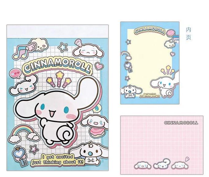 Sanrio Characters Memo Pad - Excited