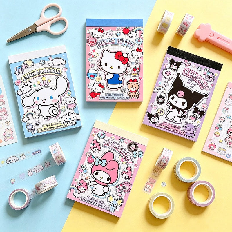 Sanrio Characters Memo Pad - Excited