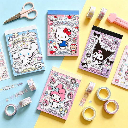 Sanrio Characters Memo Pad - Excited