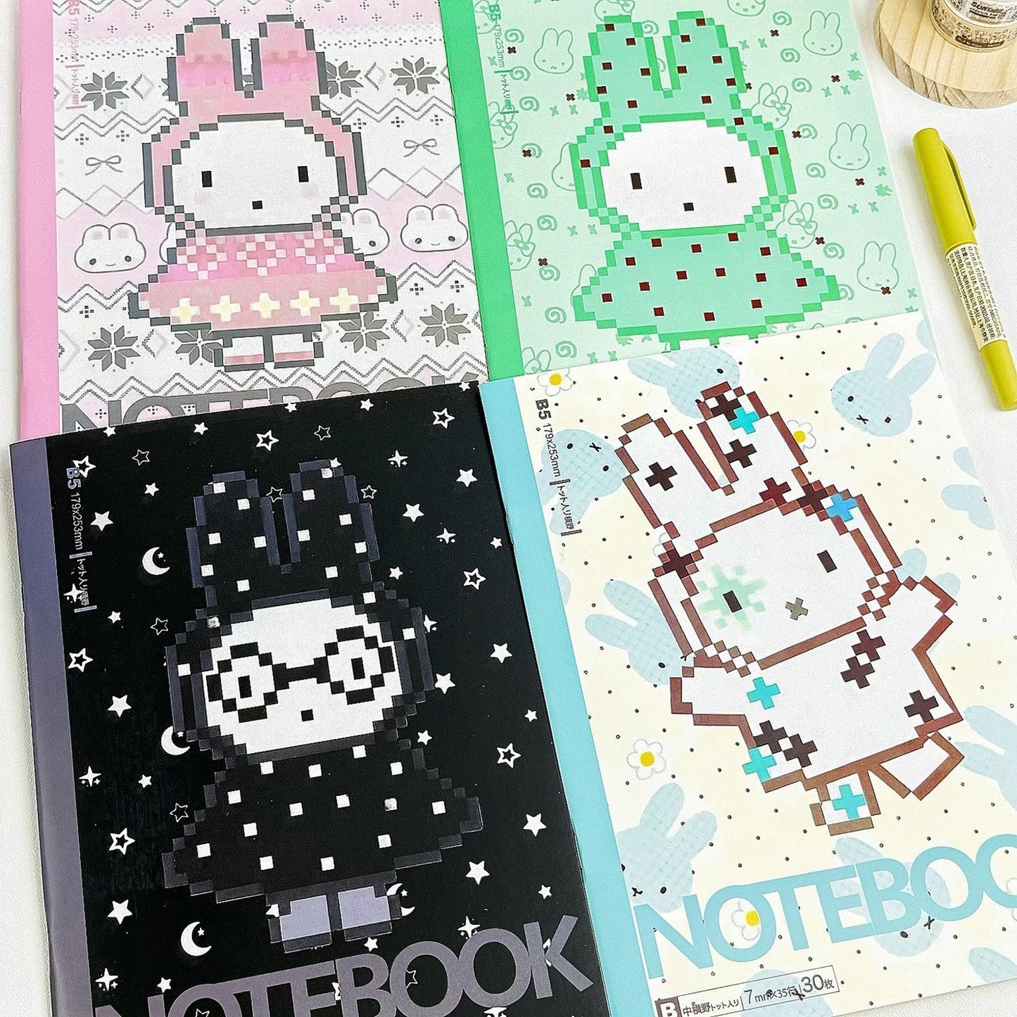 MIffy Characters Notebook – B5 Size