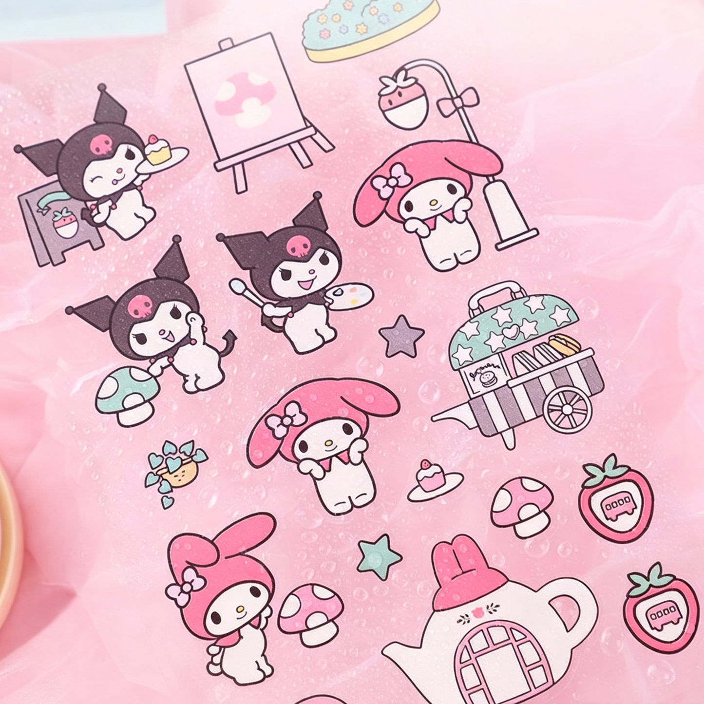Sanrio Characters Sticker - Leisure Town