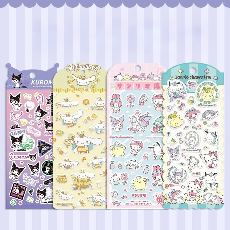 Sanrio Characters Sticker - Bath Time