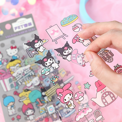 Sanrio Characters Sticker - Leisure Town