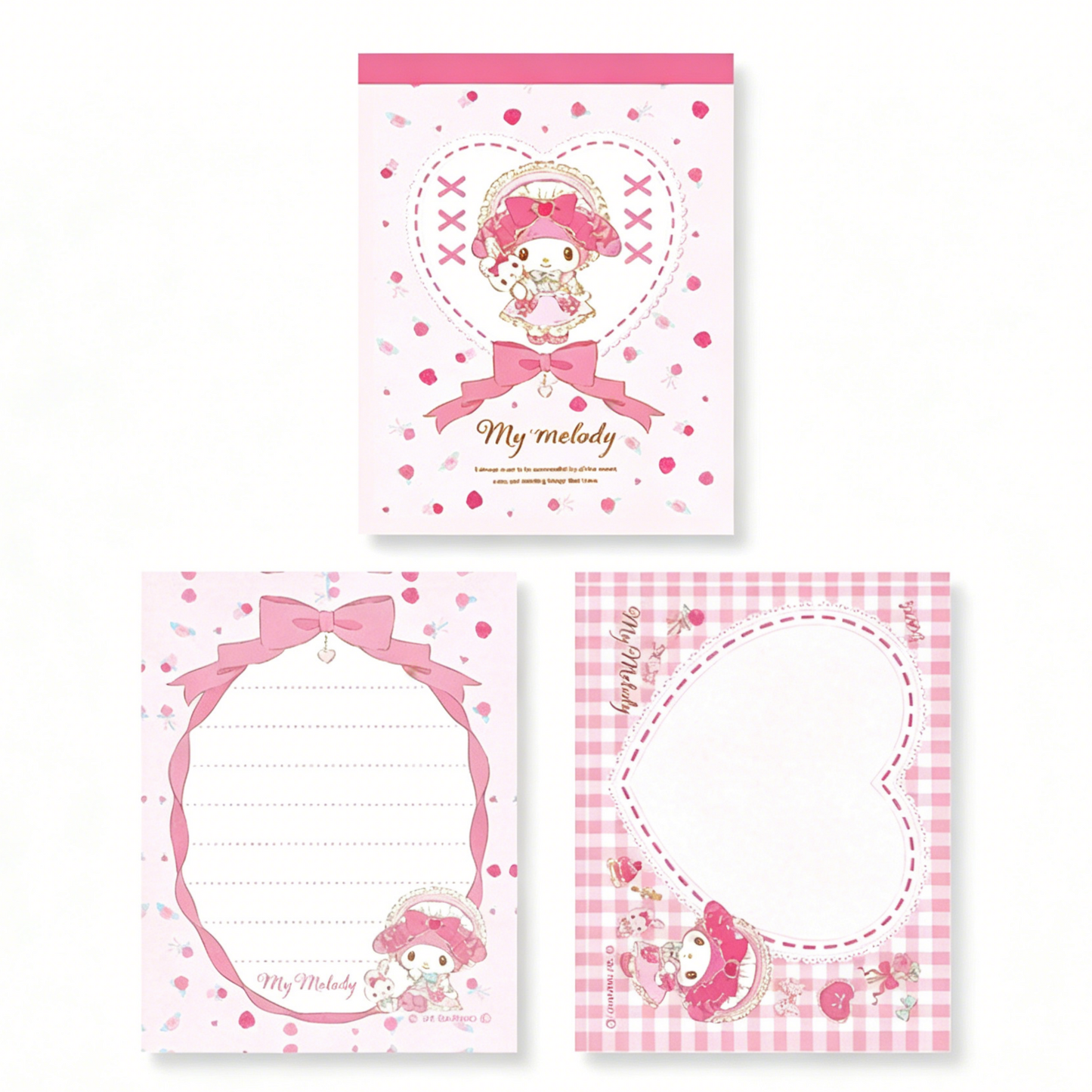 Sanrio Characters Memo Pad - Colorful