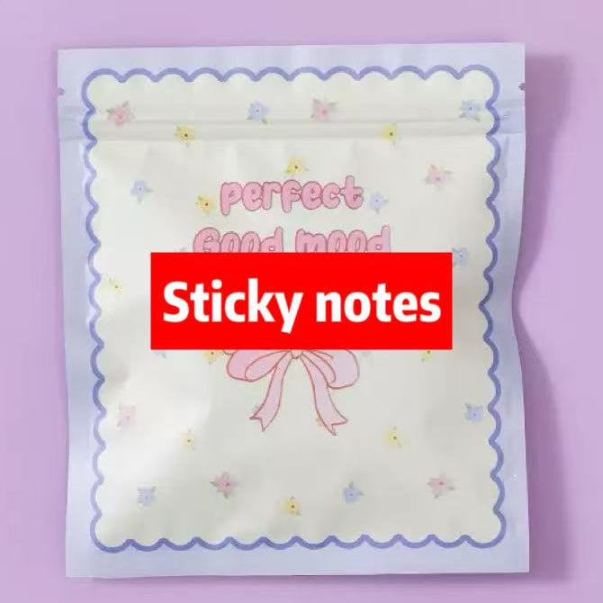 Sticky notes bag