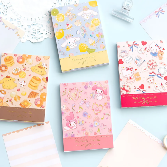 Sanrio Characters Memo Pad - Sweet Life