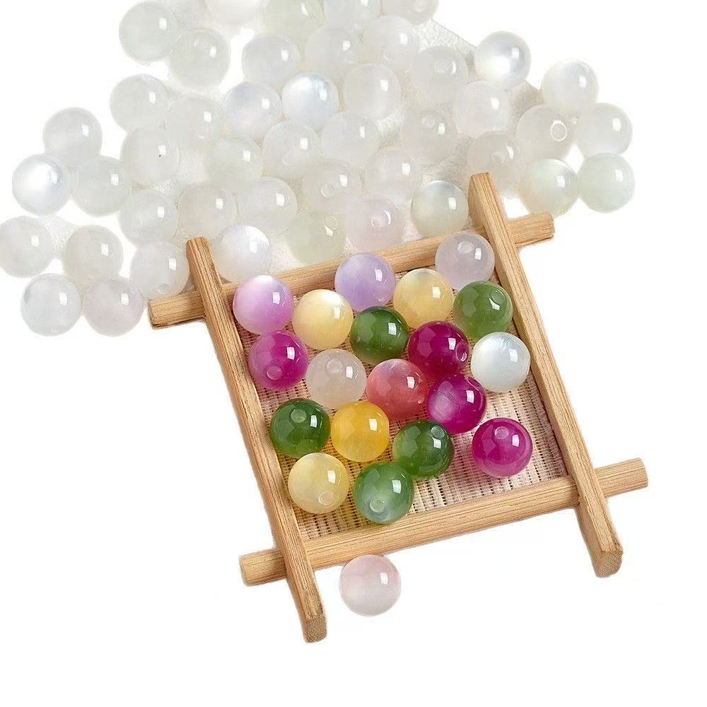 Scoop Changing Color Cat Eye Beads