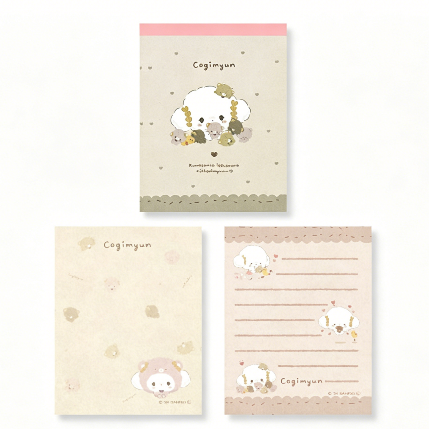 Sanrio Characters Memo Pad - Colorful