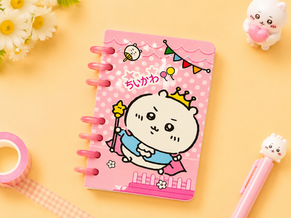 ChiiKawa Mini Spiral Notebook – 4 Color Options