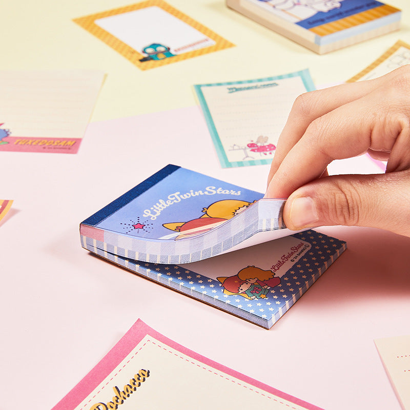 Sanrio Characters Memo Pad - Retro