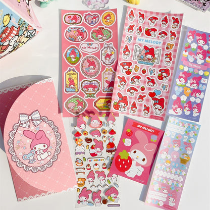 Sanrio Characters Ticket Holder Sticker Pack
