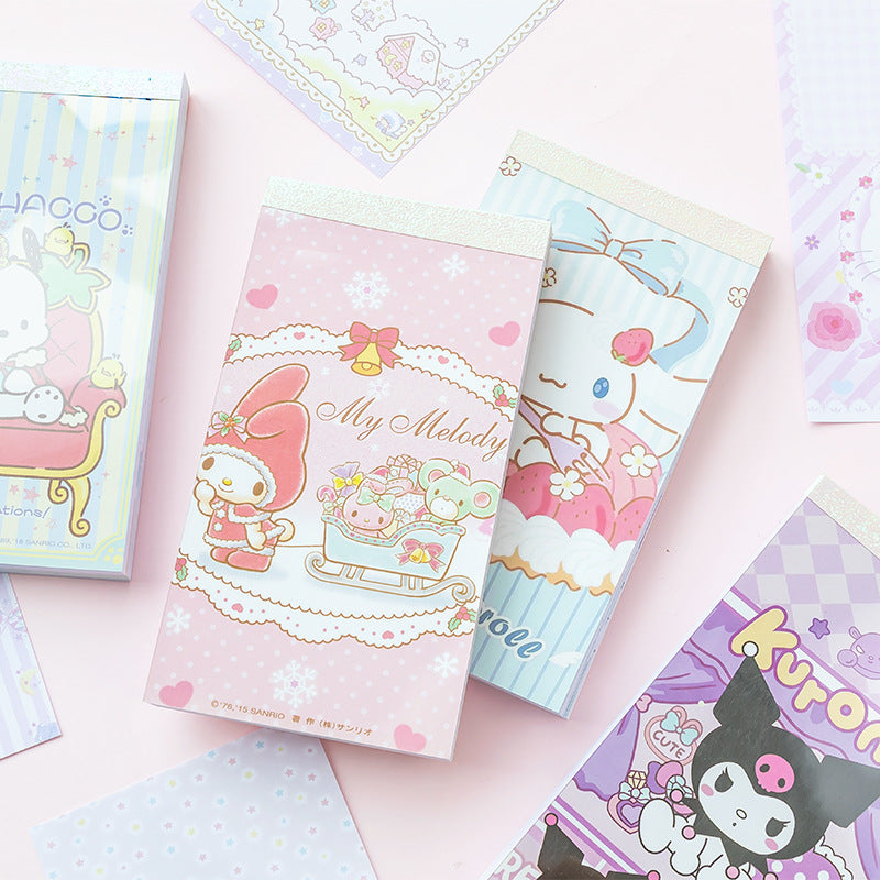 Sanrio Characters Memo Pad - Girly
