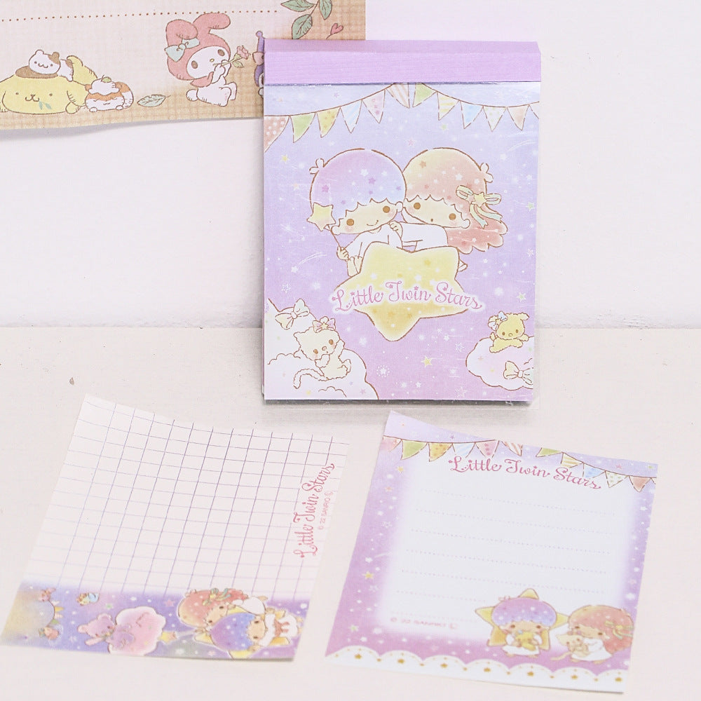 Sanrio Characters Memo Pad - Six Star