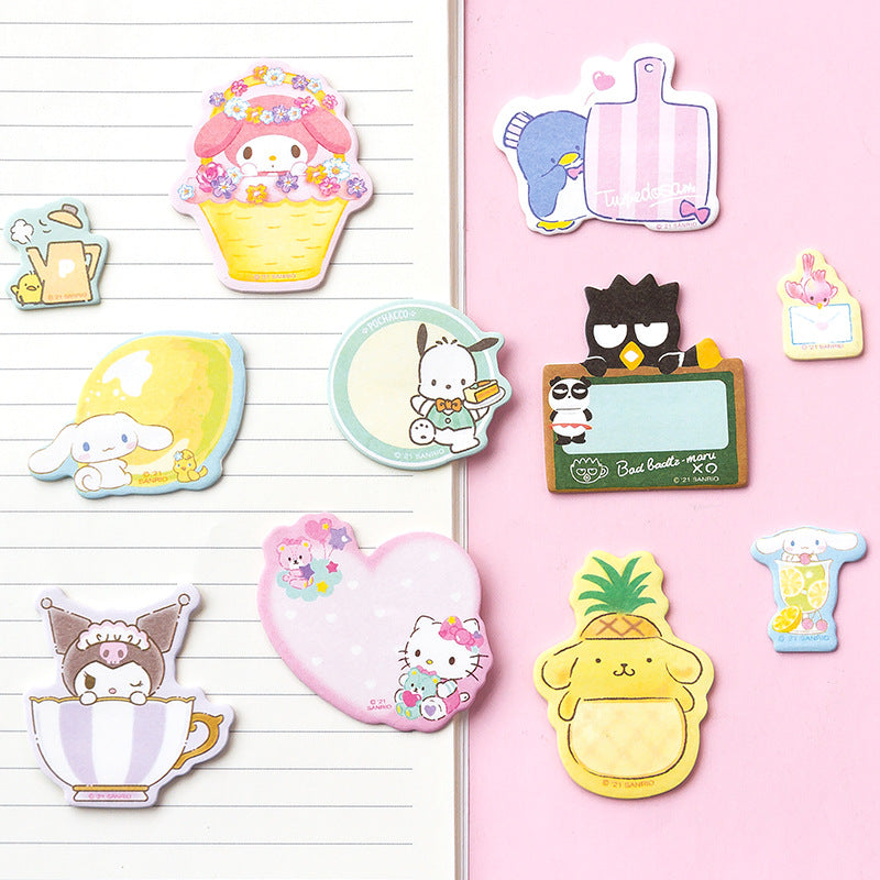 Sanrio Characters Sticky Notes - Food Combo