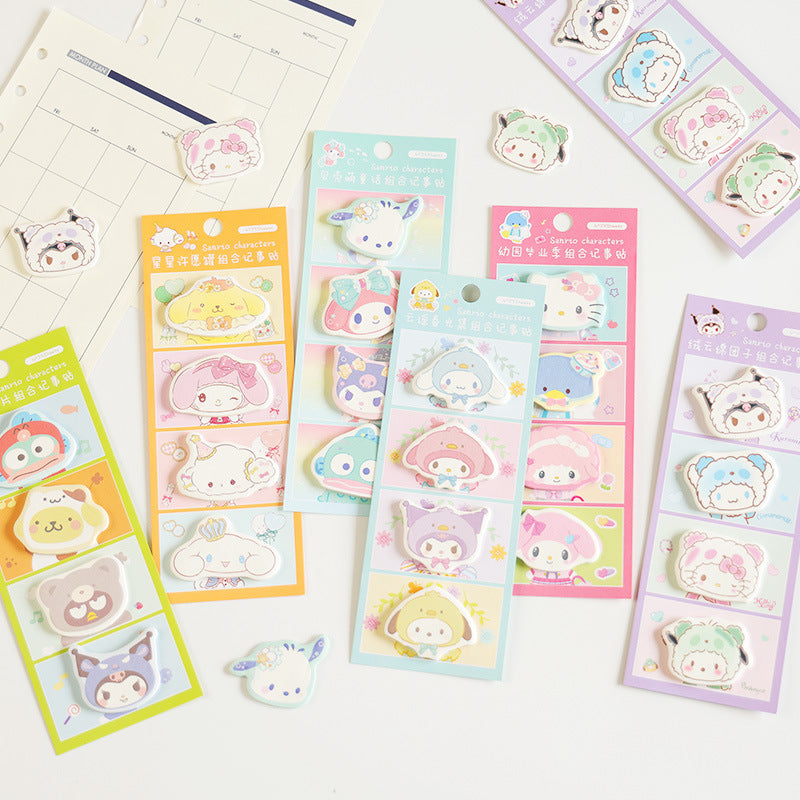 Sanrio Characters Sticky Notes - Mochi Cute Story House