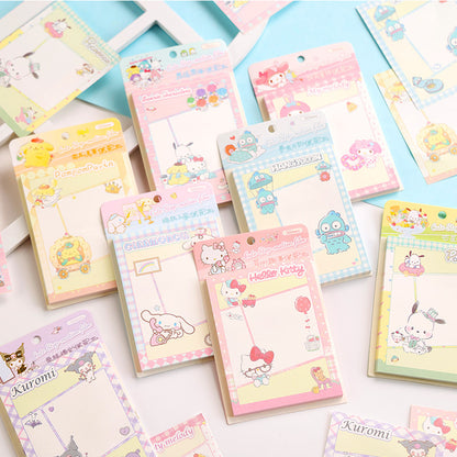 Sanrio Characters Sticky Notes - Cute Step-motion film