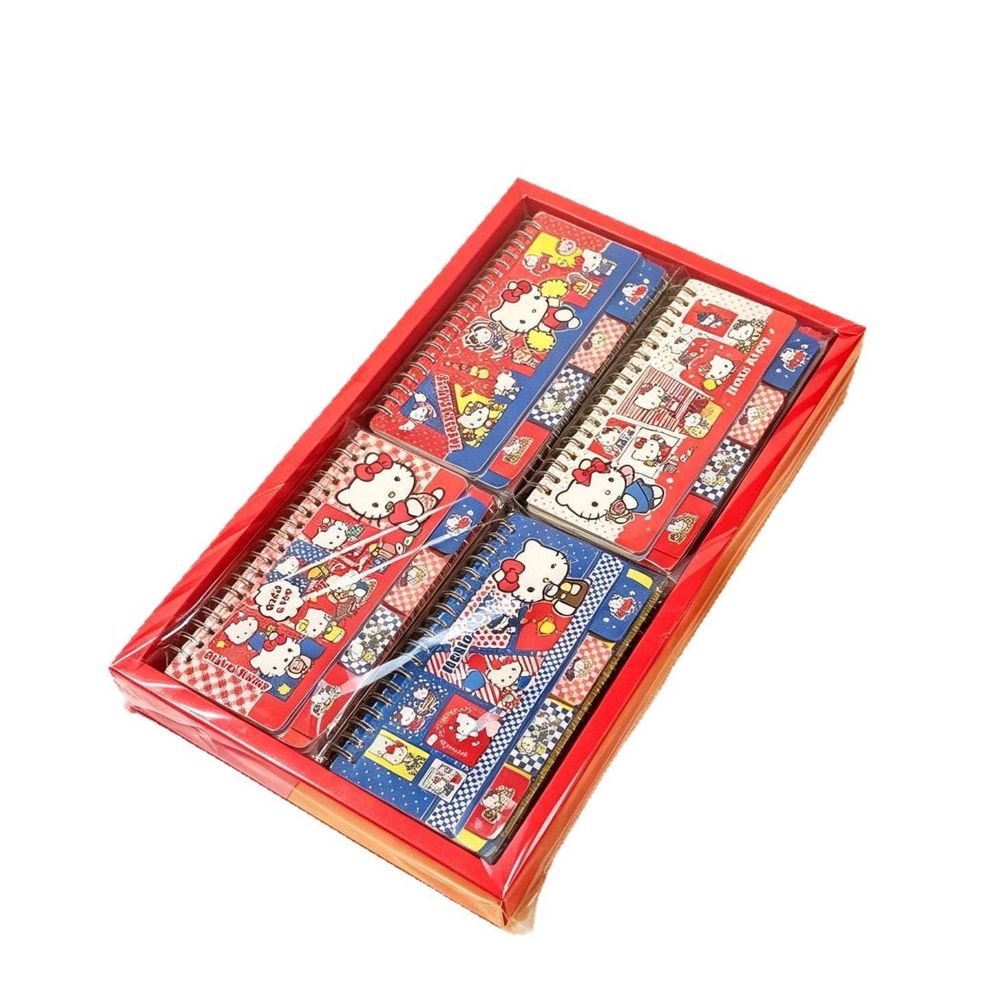 Sanrio Characters Spiral Notebook - Hello Kitty piano style