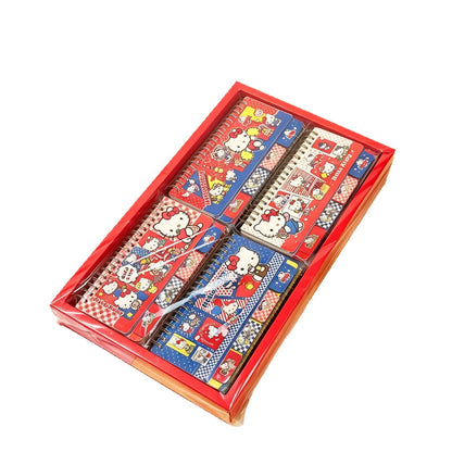 Sanrio Characters Spiral Notebook - Hello Kitty piano style