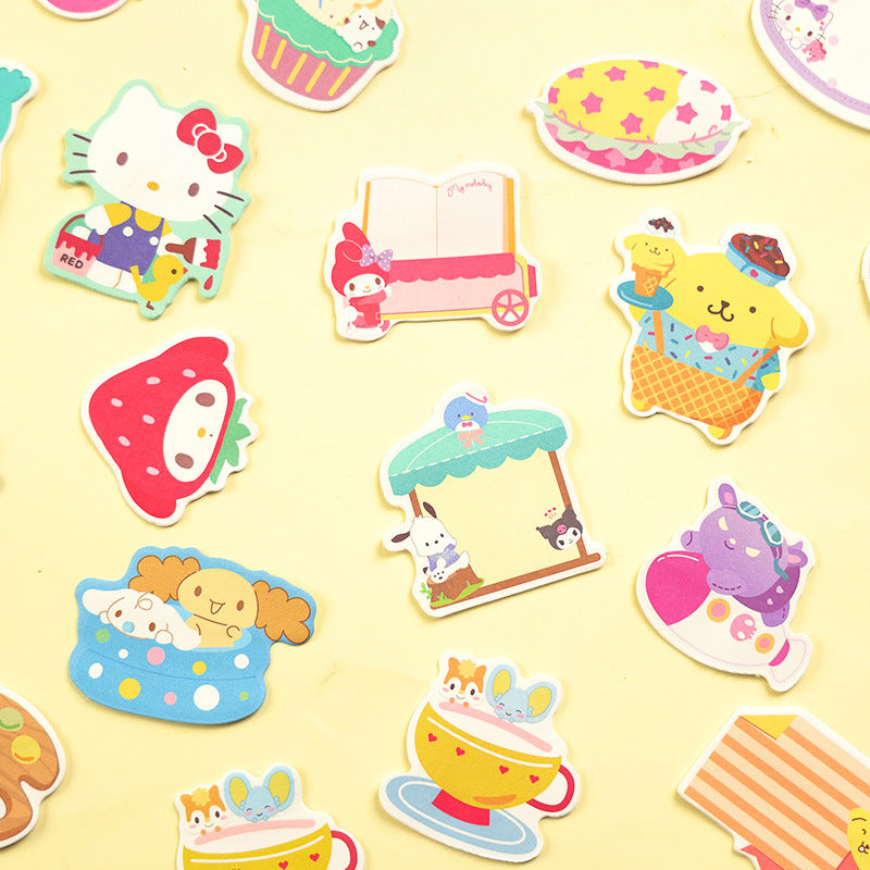 Sanrio Characters Sticky Notes - Dreamy Wishing Pool