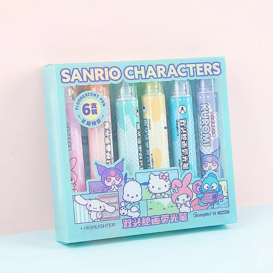 Sanrio Characters Highlighter - Dual Tip
