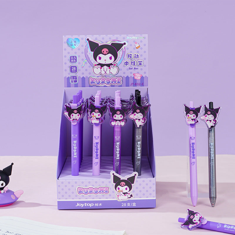 Sanrio Characters Ballpoint Pen - Purple Kuromi