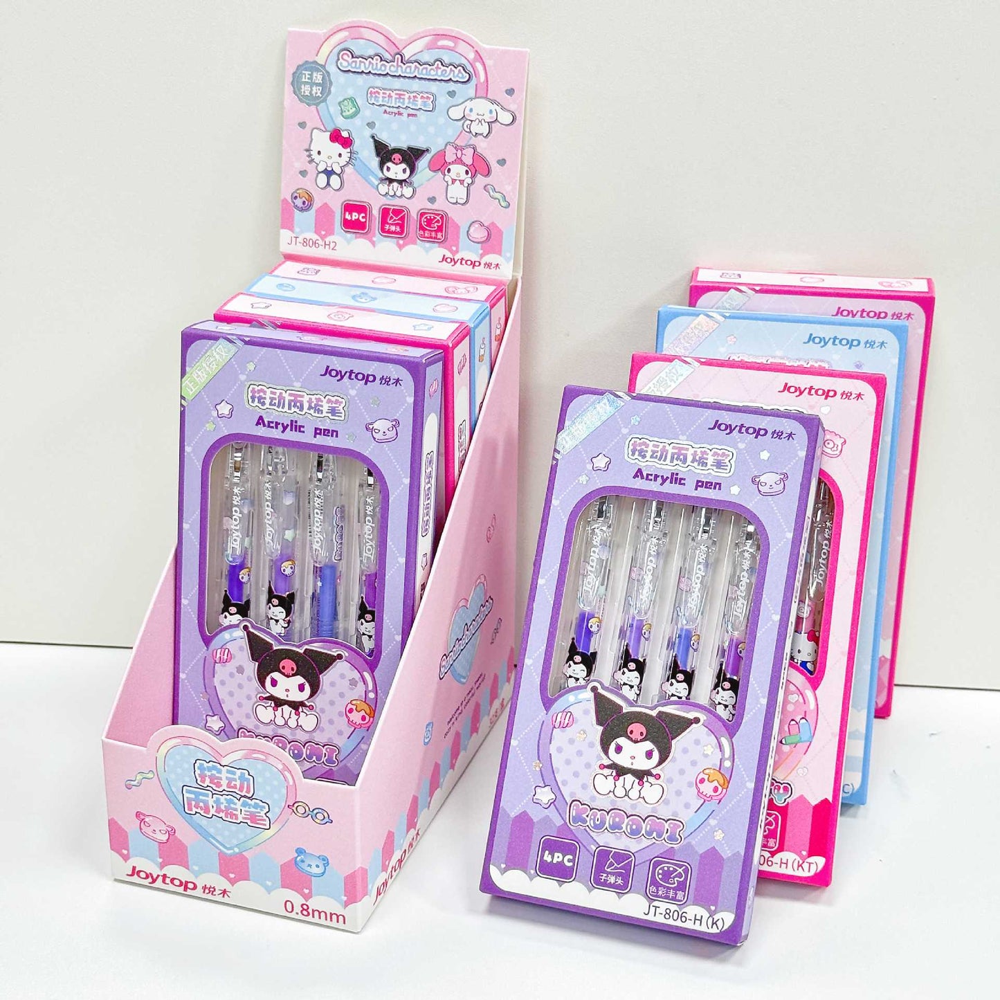 Sanrio Characters Retractable Acrylic Paint Pens
