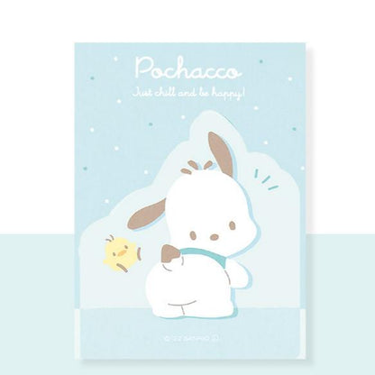 Sanrio Characters Memo Pad -  Turning Head & Sitting Upright
