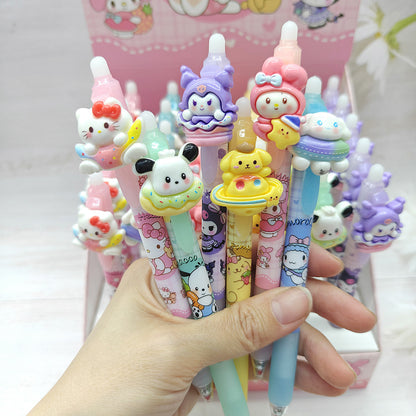 Sanrio Characters Erasable Pen - Resin Pen Clip