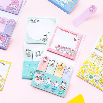 Sanrio Characters Sticky Notes - Index & Classified Tabs
