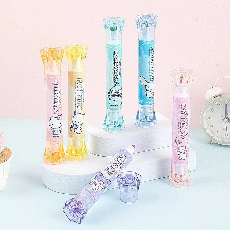 Sanrio Characters Highlighter - Dual Tip