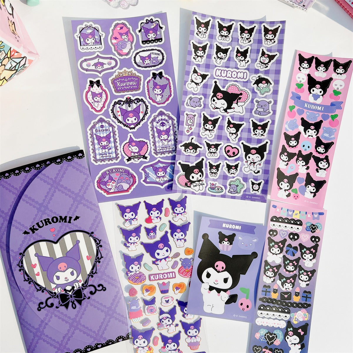 Sanrio Characters Ticket Holder Sticker Pack