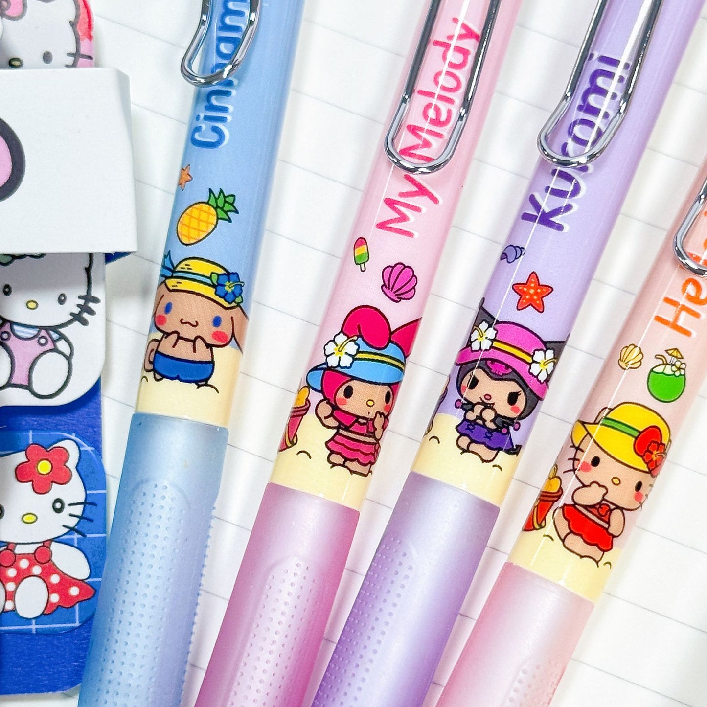 Sanrio Characters  Mechanical Pencil - Black Skin & Beach