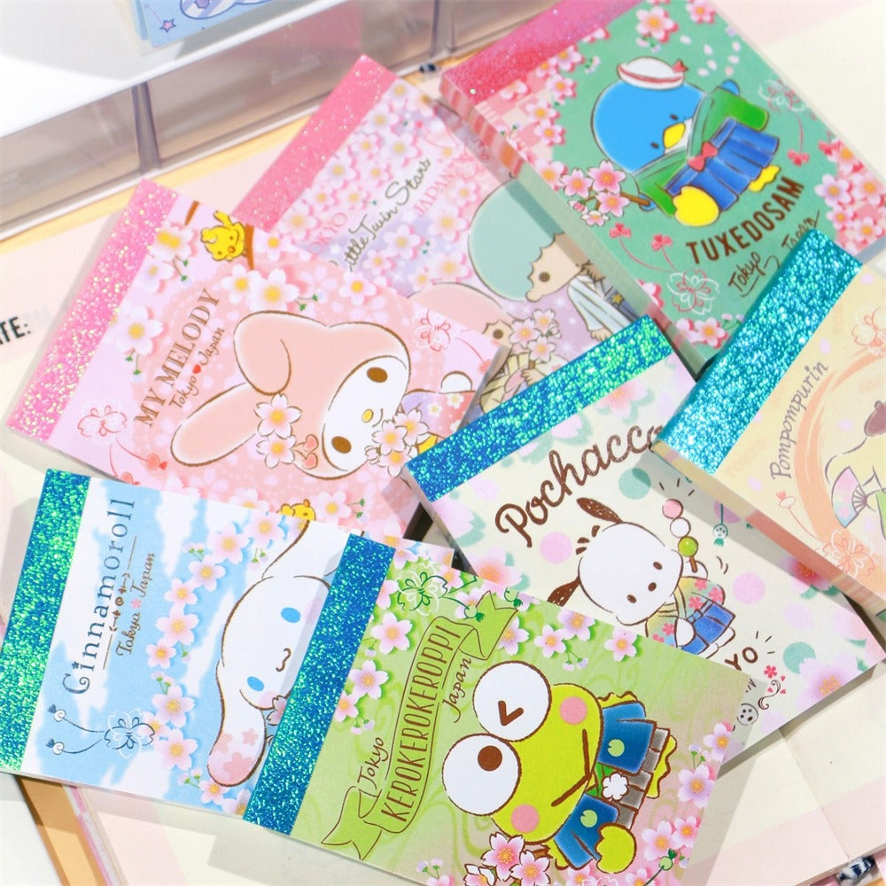 Sanrio Characters Memo Pad - Cherry Blossom