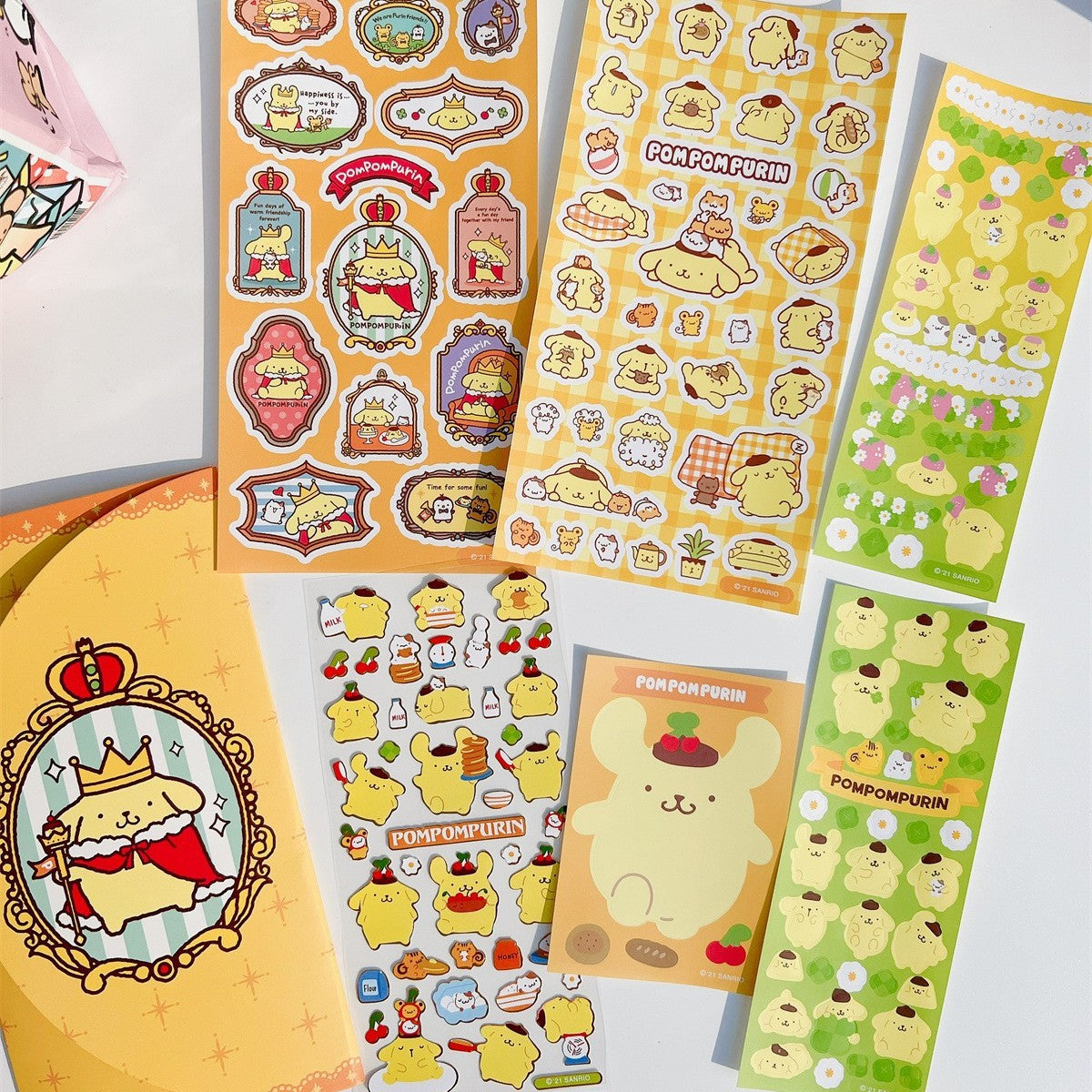 Sanrio Characters Ticket Holder Sticker Pack
