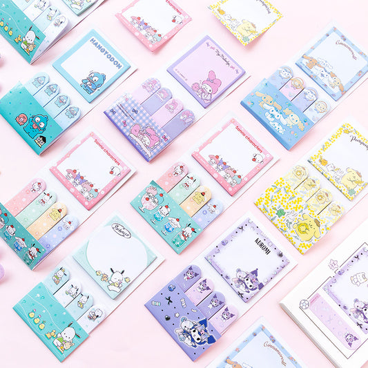Sanrio Characters Sticky Notes - Index & Classified Tabs