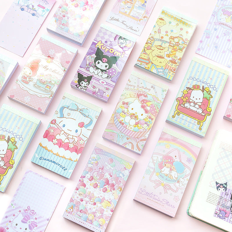 Sanrio Characters Memo Pad - Girly